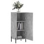 Voir la diapositive 4 : VIDAXL Buffet Gris beton 34,5x34x90 cm Bois d'ingenierie