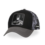 CAPSLAB Casquette trucker premium avec filet effet bambou DC Comics Team. Coloris disponibles : Gris