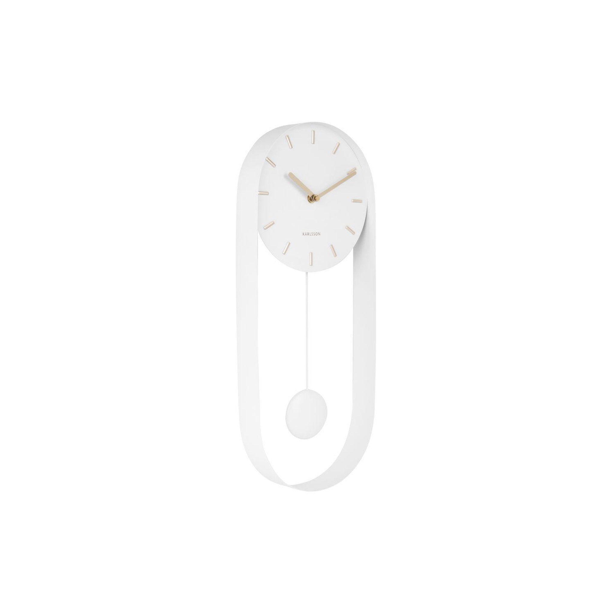 Voir la diapositive 2 : Karlsson Horloge à balancier pendulum design Charm
