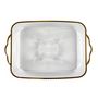 Voir la diapositive 3 : Paris Prix Plateau de Service Design  Mirage  41cm Transparent