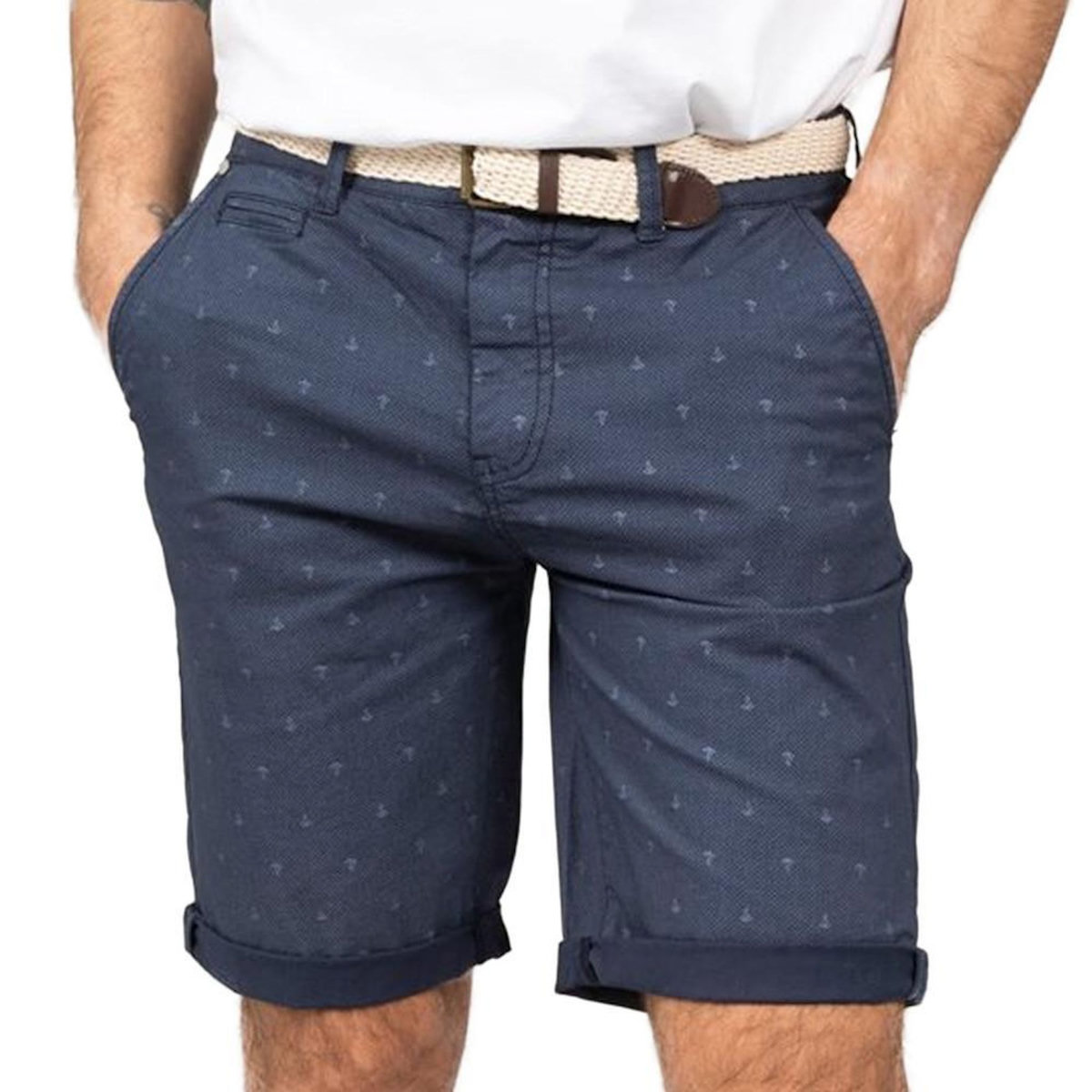 Deeluxe Short à motifs Marine Homme Deeluxe Napua