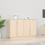 Voir la diapositive 1 : VIDAXL Buffet 120x35x80 cm Bois massif de pin