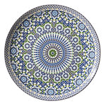 Paris Prix Lot de 6 Assiettes Plates  Sana  26cm Multicolore