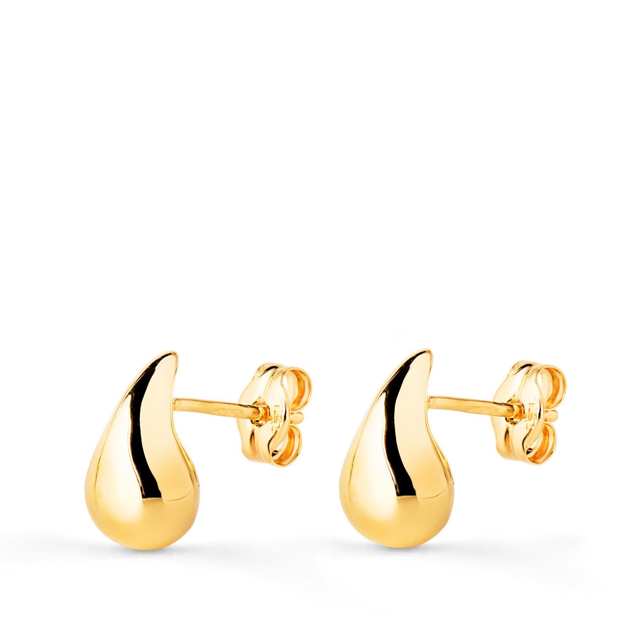 L'ATELIER D'AZUR Boucles d'Oreilles Or 18 Carats 750/000 Jaune Goutte