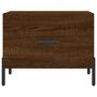 Voir la diapositive 5 : VIDAXL Table basse Chene marron 50x50x40 cm Bois d'ingenierie