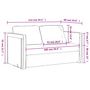 Voir la diapositive 6 : VIDAXL Canape-lit 2 en 1 vert fonce 112x174x55 cm tissu