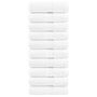 Voir la diapositive 1 : VIDAXL Serviettes de visage de qualité supérieure SOLUND 10 pcs blanc