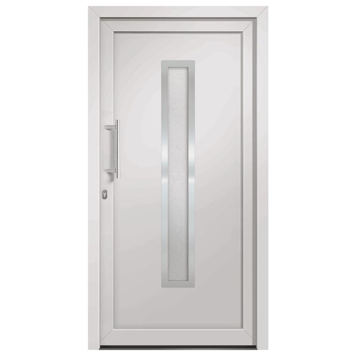 VIDAXL Porte d'entree Blanc 88x200 cm