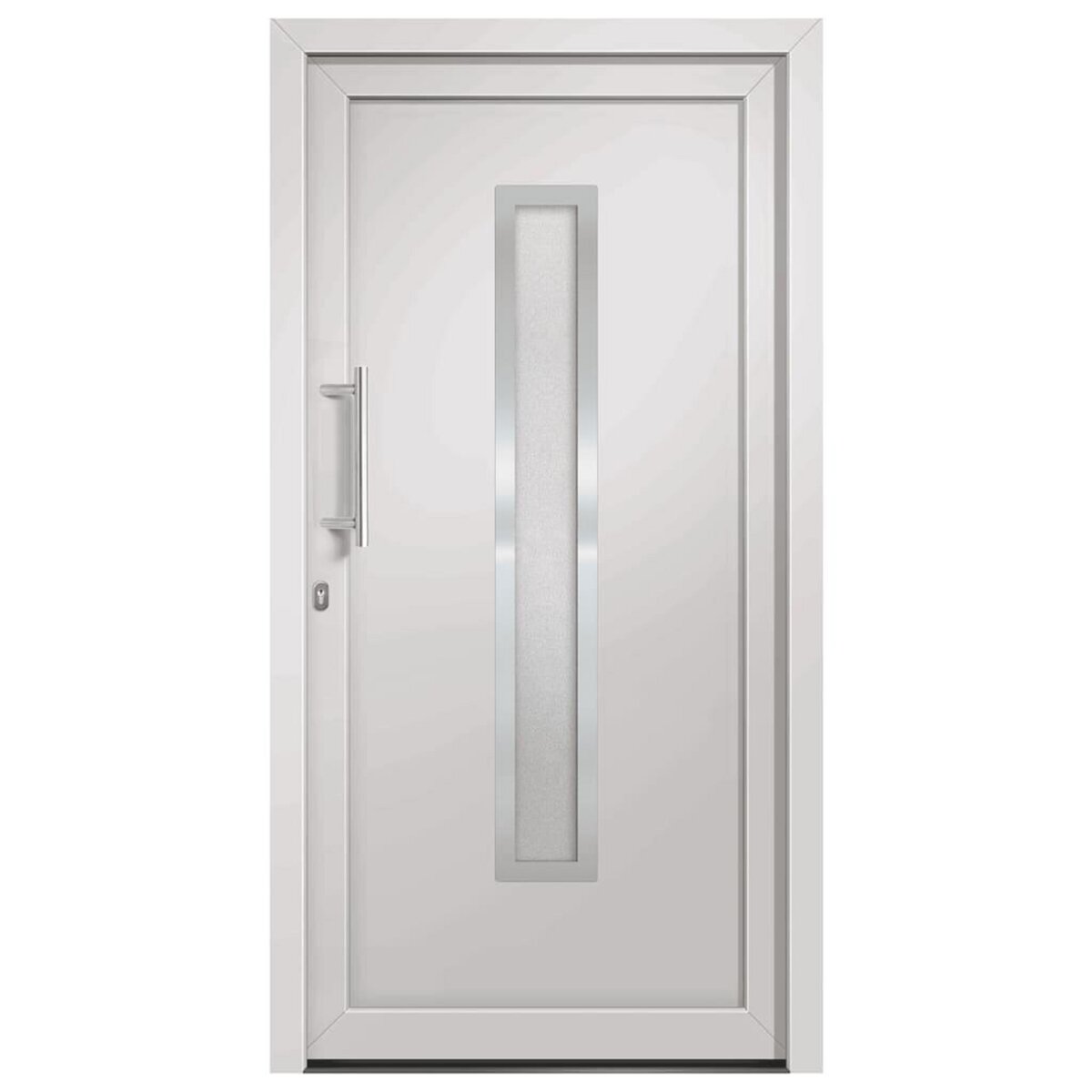 VIDAXL Porte d'entree Blanc 88x200 cm