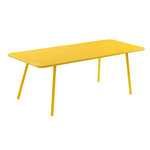 CONCEPT USINE Table de jardin 8-10 places 200cm jaune BERGAME