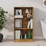 Voir la diapositive 3 : VIDAXL Bibliotheque Chene fume 60x24x109 cm Bois d'ingenierie