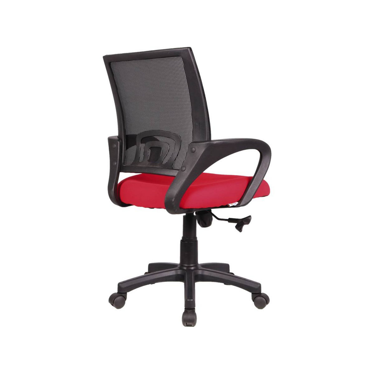 Habitat et Jardin Fauteuil de bureau à roulettes  Dana  - Noir/Rouge