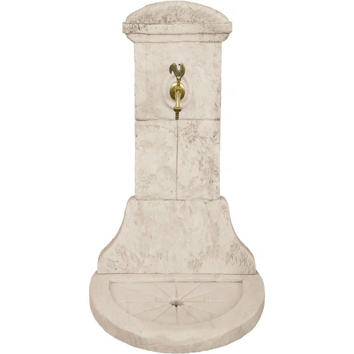 Habitat et Jardin Fontaine  CHANTILLY  - en pierre reconstituée - 60 x 42 x 94 cm