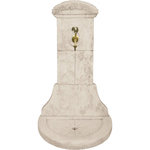 Habitat et Jardin Fontaine  CHANTILLY  - en pierre reconstituée - 60 x 42 x 94 cm