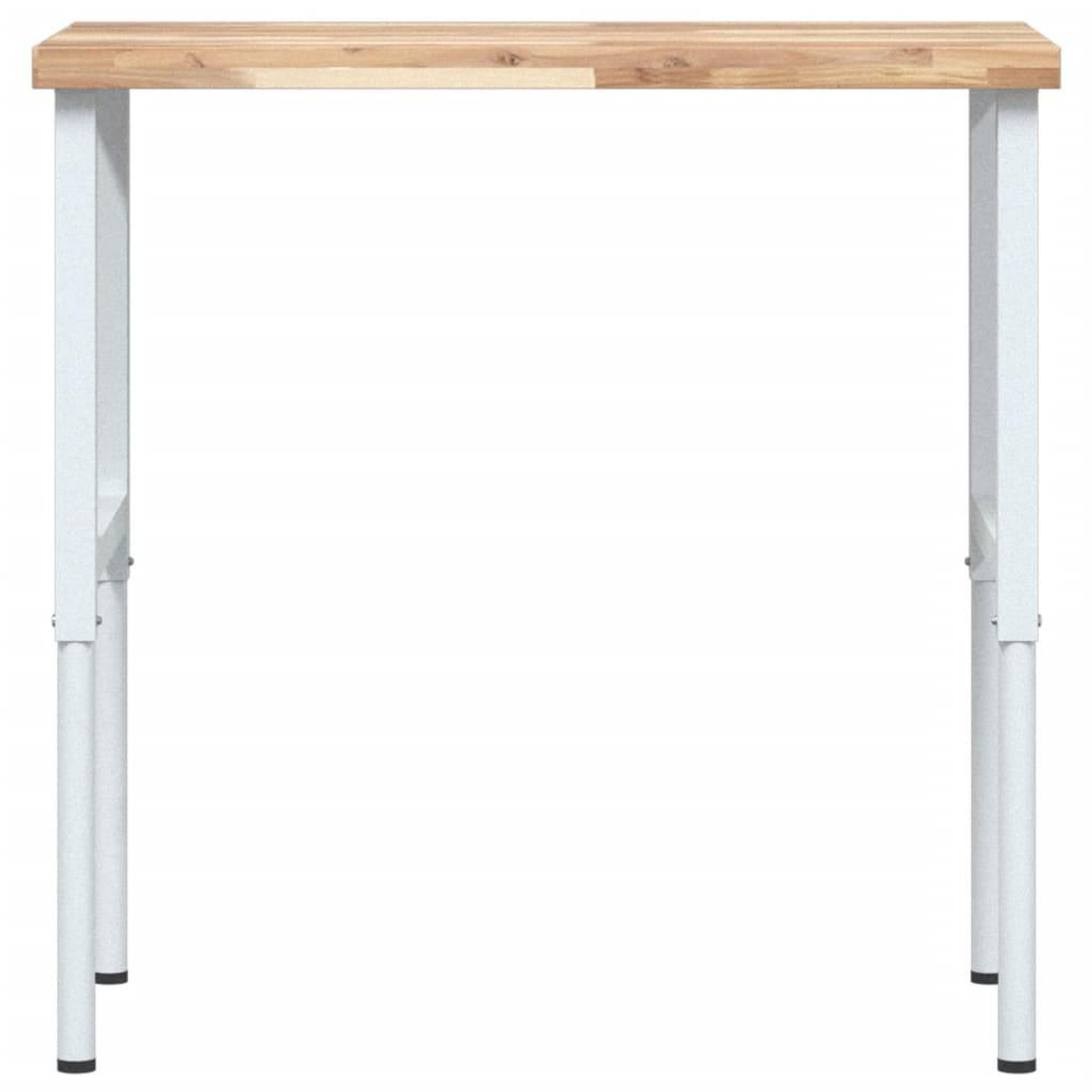 Voir la diapositive 4 : VIDAXL Etabli 100x60x(73-99,5) cm bois de chene massif rectangulaire