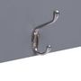 Voir la diapositive 4 : VIDAXL Porte-manteau mural WELCOME Gris 74x29,5 cm
