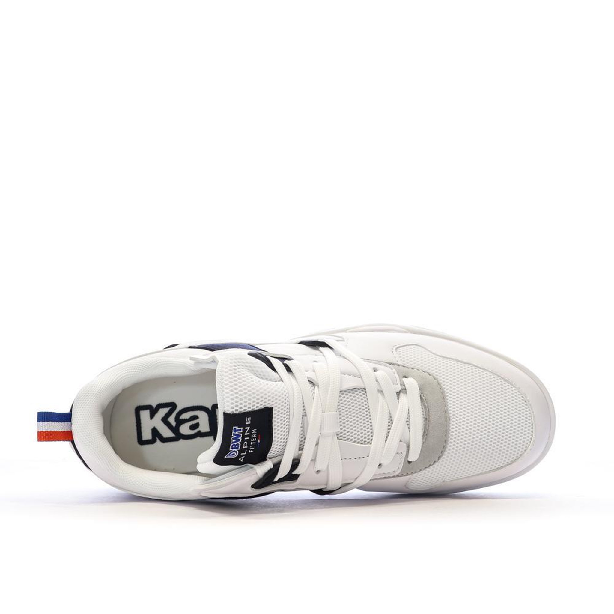 Voir la diapositive 4 : KAPPA Baskets Blanches/Noires Kappa Iset 1 Alpine F1
