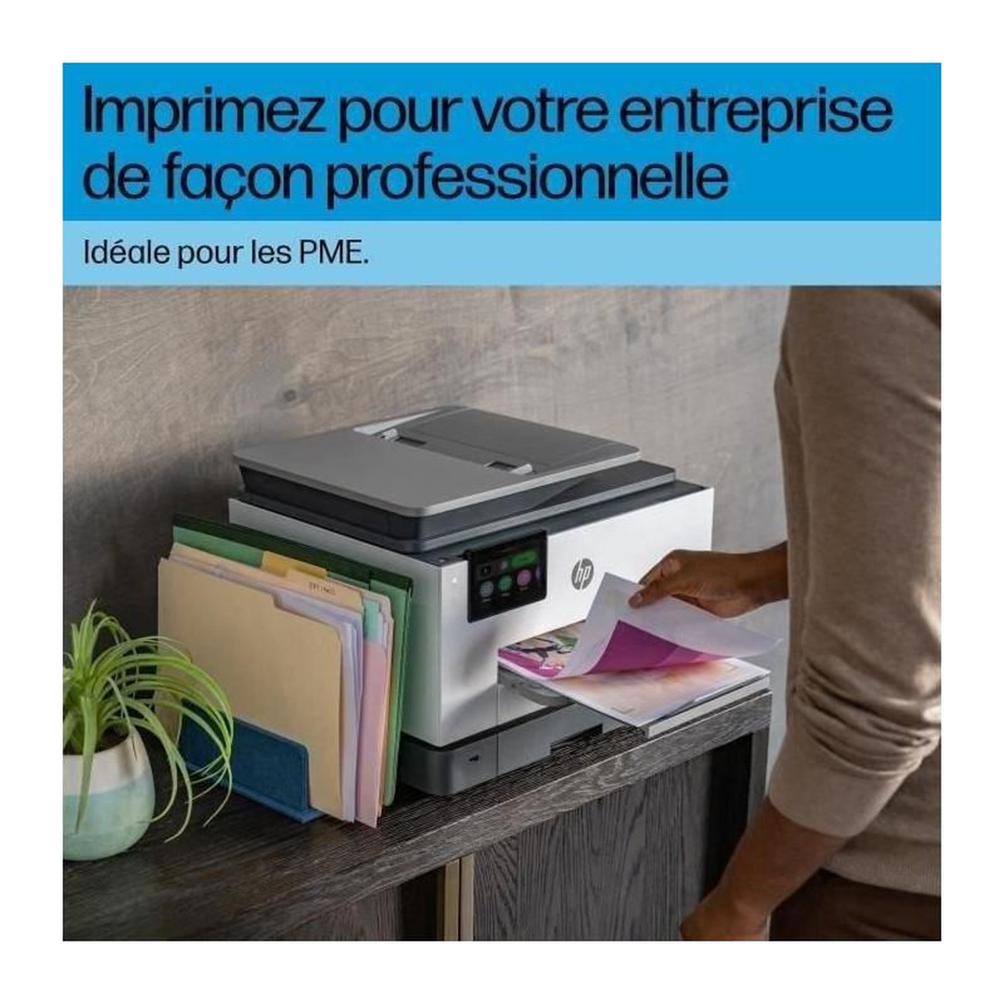 Voir la diapositive 6 : HP Imprimante jet d'encre OfficeJet Pro 9135e éligible Instant Ink