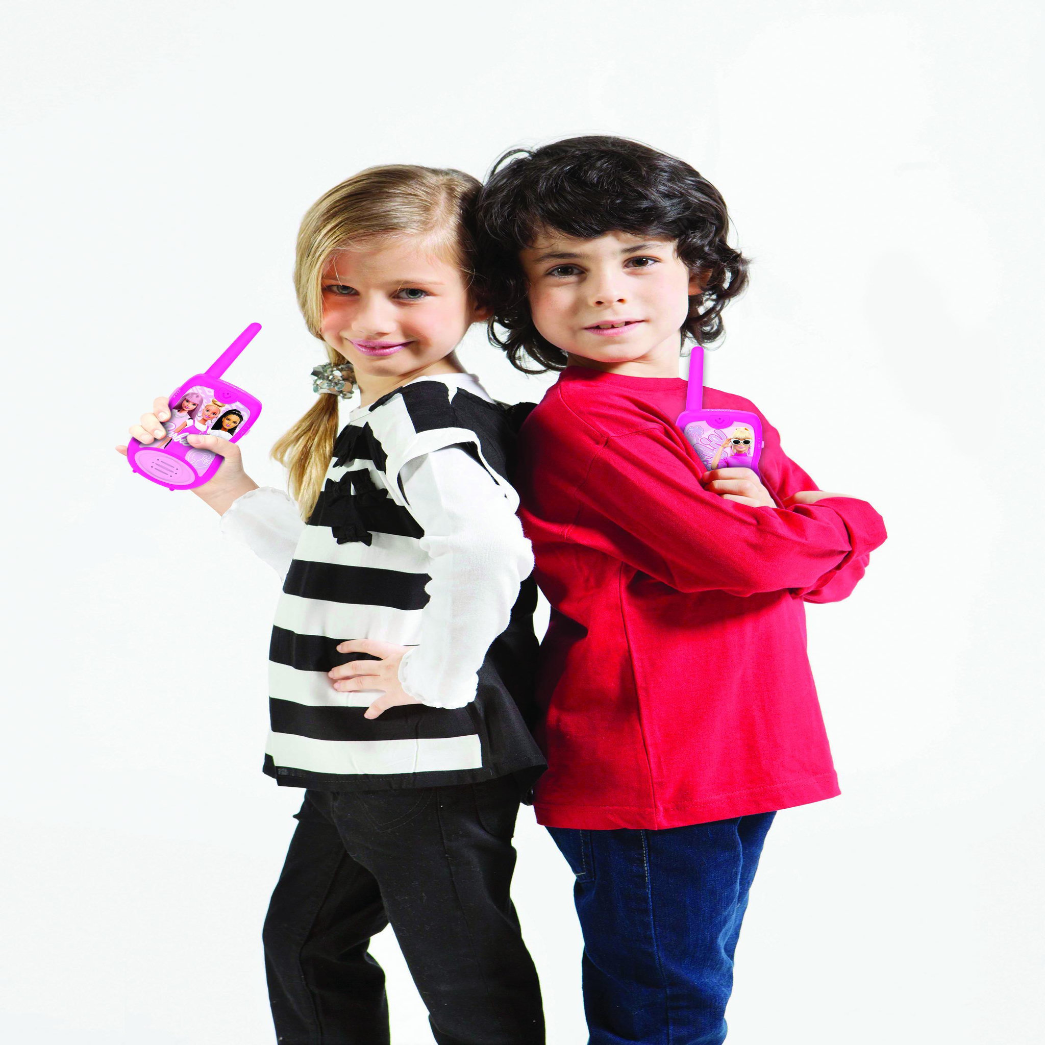Voir la diapositive 5 : Lexibook Talkies-Walkies Barbie portée 200m