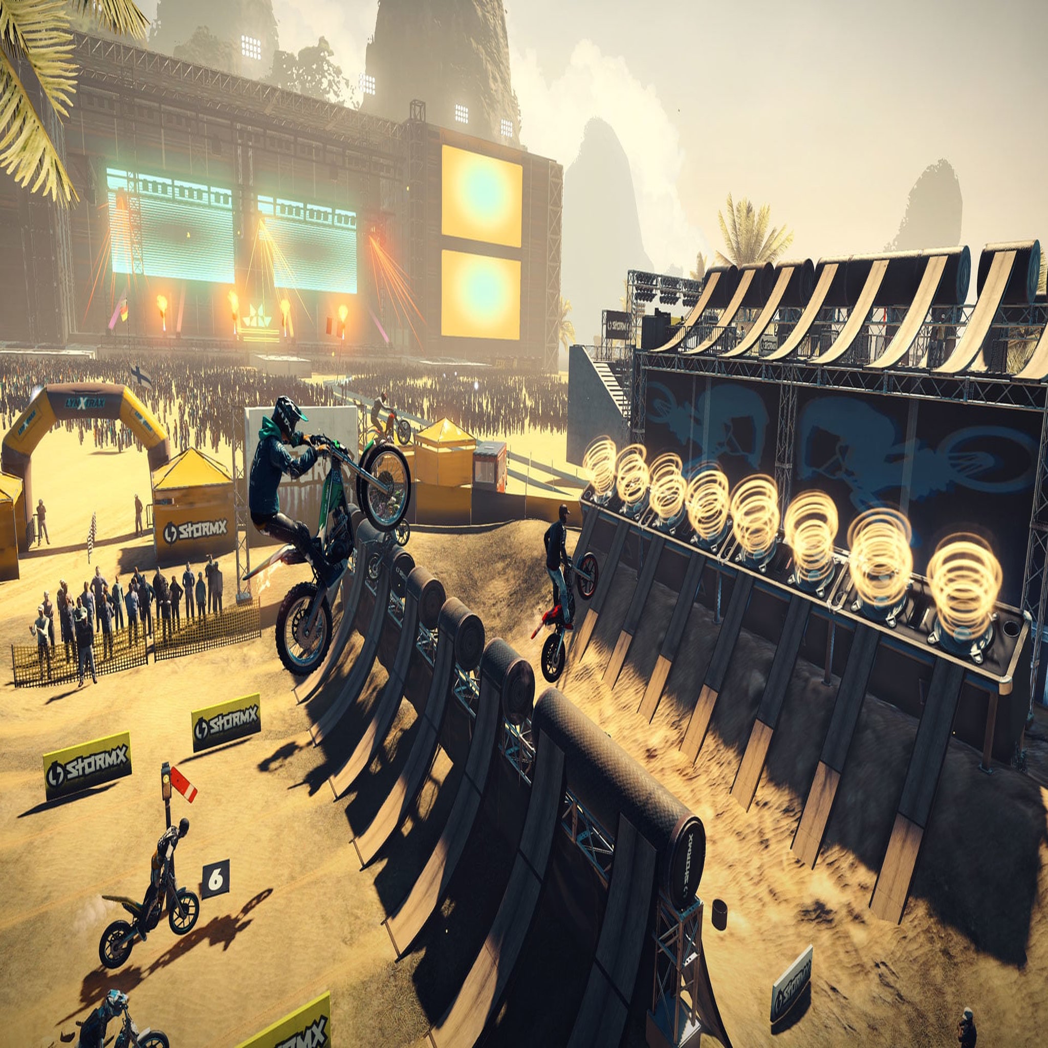 Voir la diapositive 7 : Trials Rising Edition Gold PS4