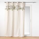 Paris Prix Rideau à Œillets Imprimé  Suzanne  140x240cm Vert