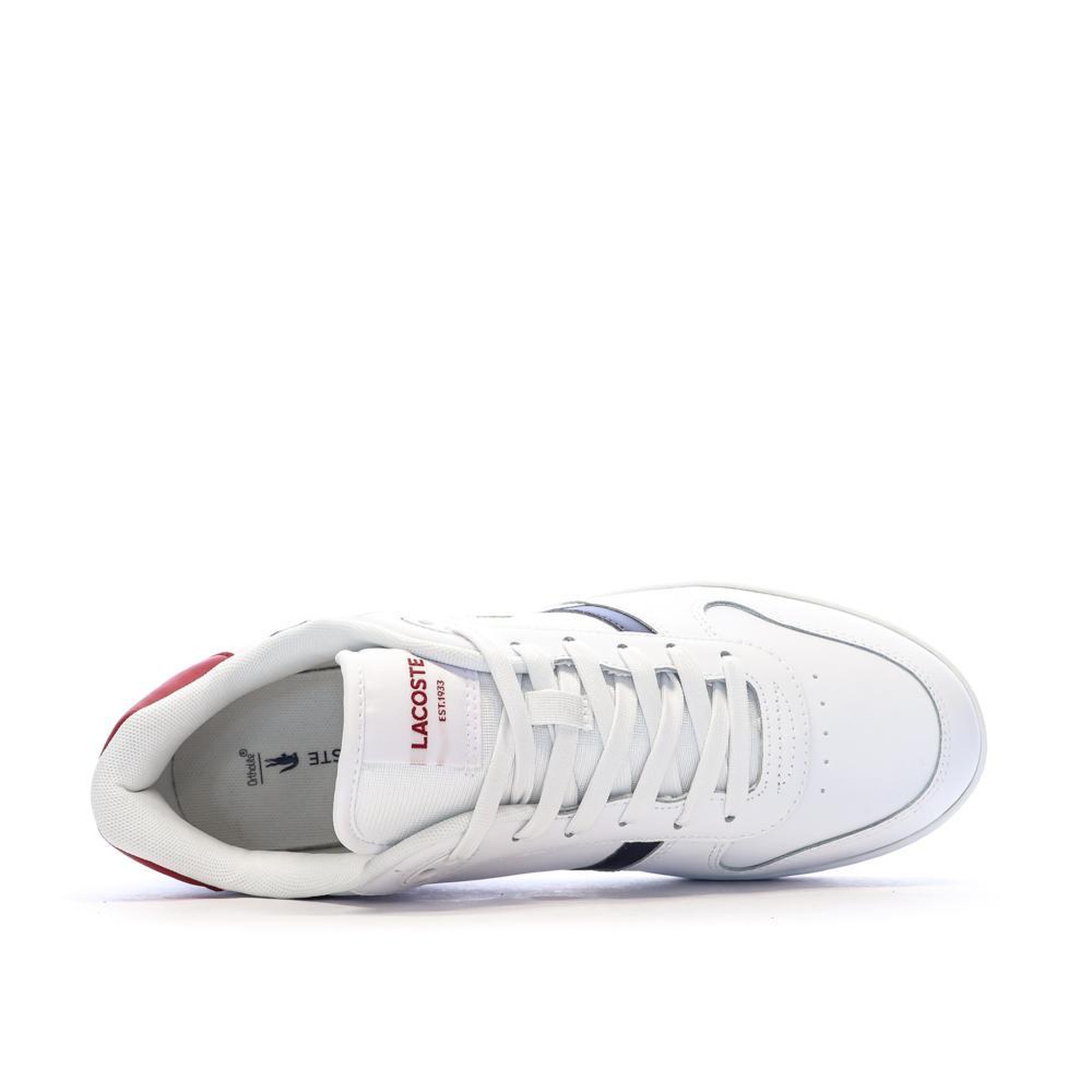 Voir la diapositive 4 : Lacoste Baskets Blanches Homme Lacoste T-clip Set 224 8