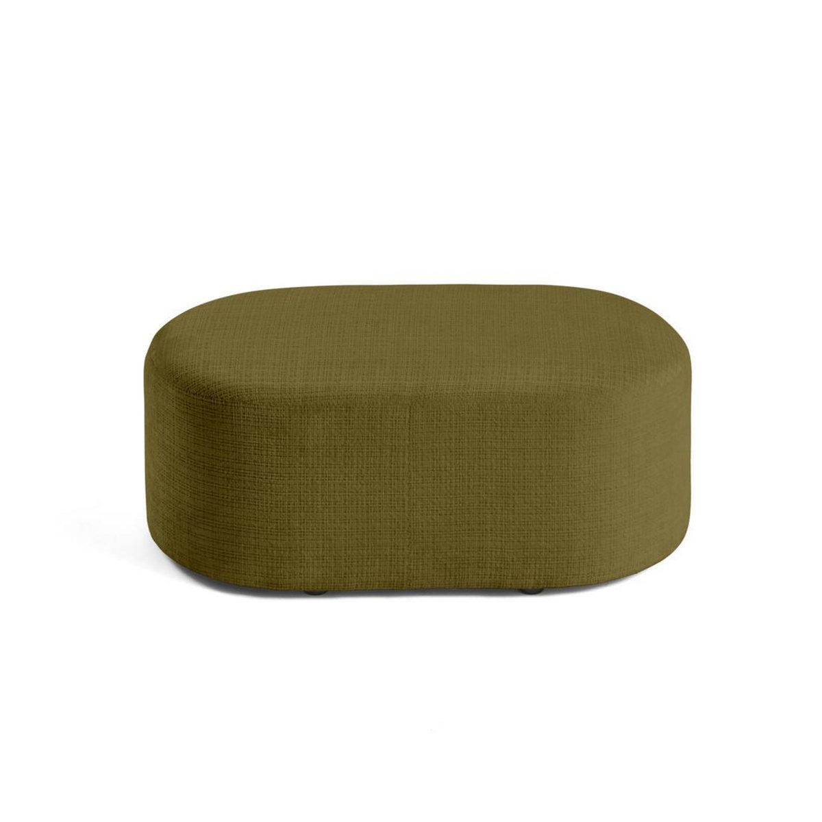 BEST MOBILIER Miro - pouf en velours texturé