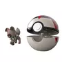 BANDAI Pokéball et sa figurine 5 cm - Pokémon