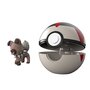 BANDAI Pokéball et sa figurine 5 cm - Pokémon