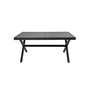 Voir la diapositive 3 : SWEEEK Table de jardin extensible aluminium + 8 assises anthracite - Ventura + Amara