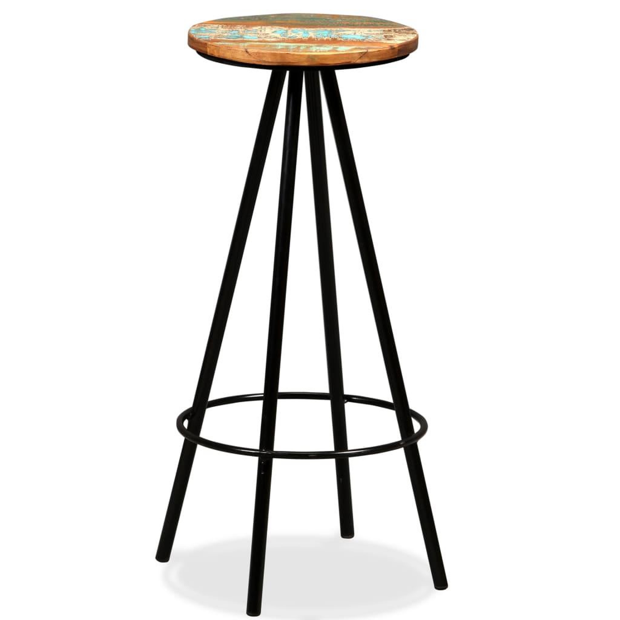 Voir la diapositive 5 : VIDAXL Ensemble de bar 3 pcs Bois de recuperation massif