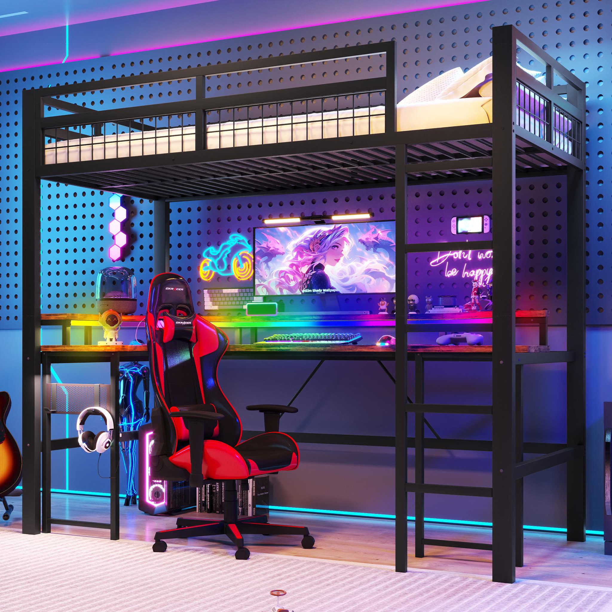 Voir la diapositive 4 : MERAX Lit mezzanine