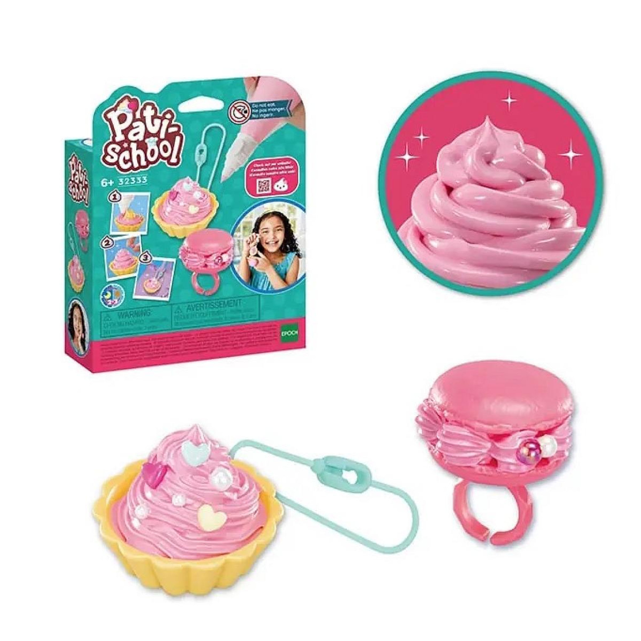 Aquabeads Pati-School-Le kit de décoration Rose