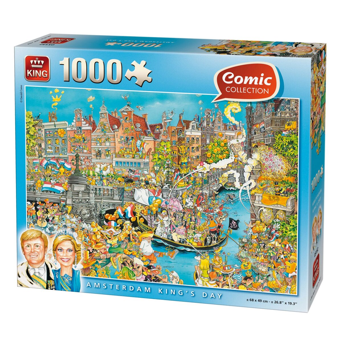Puzzle Amsterdam 1 000 pièces - Educa - Pas cher