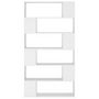 Voir la diapositive 5 : VIDAXL Bibliotheque/Separateur de piece Blanc 100x24x188 cm