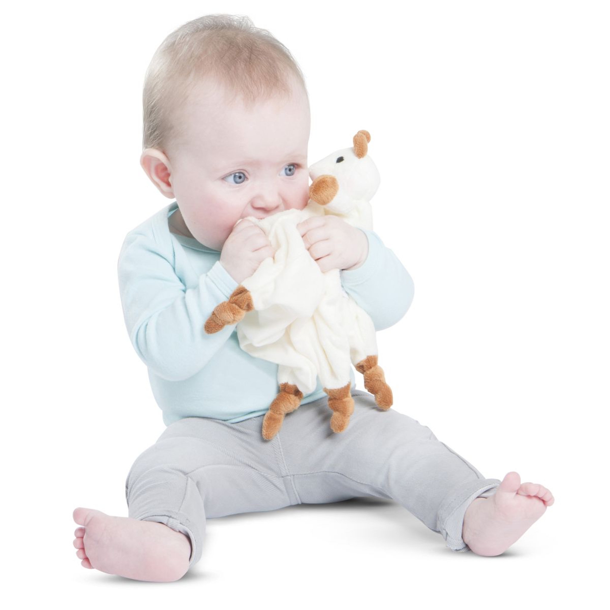 Voir la diapositive 2 : VULLI Doudou avec attache-sucette Sophie la girafe