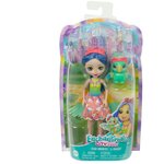 Enchantimals Mini-poupée Enchantimals - Prita Perooquet et Flutter 