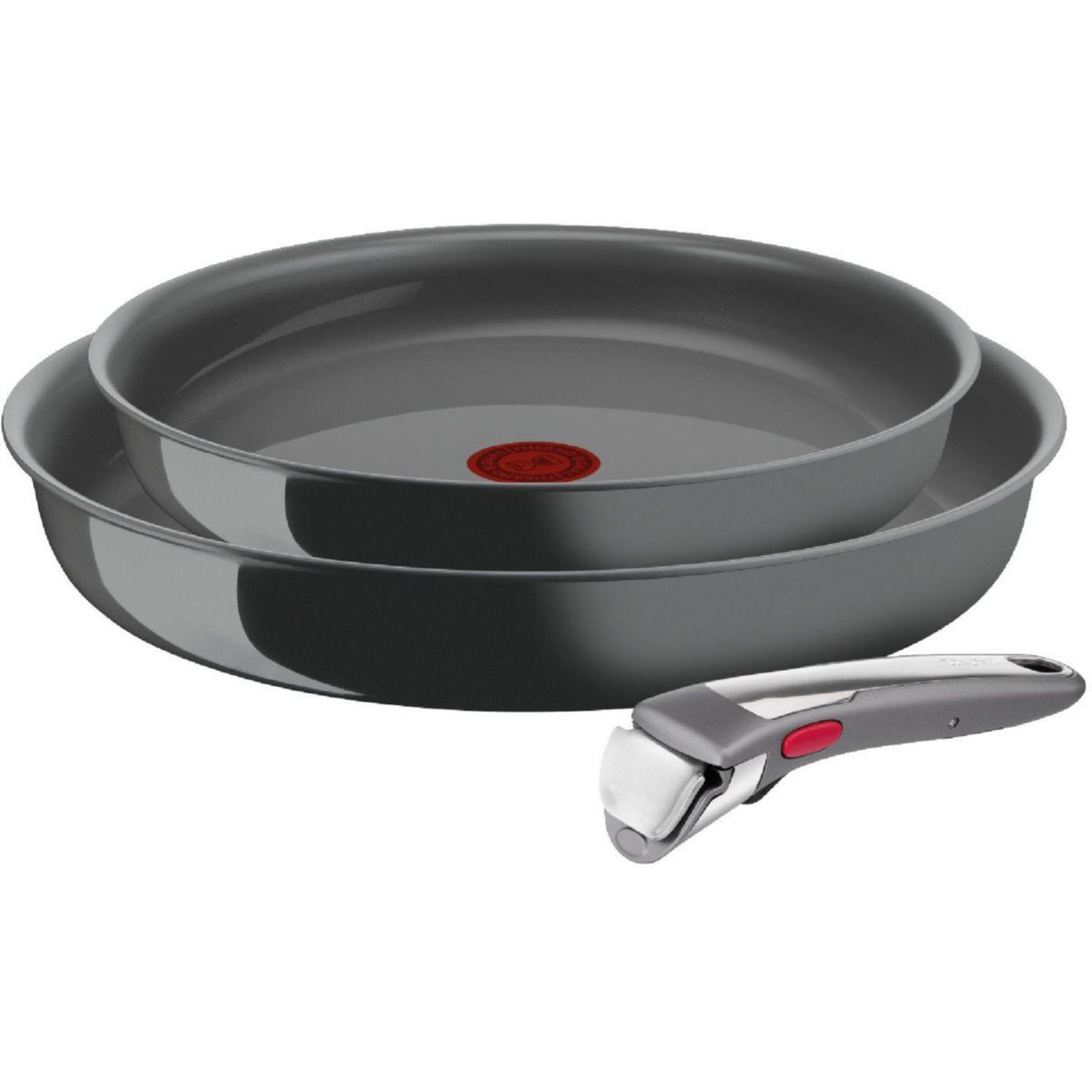 TEFAL Batterie de cuisine ingenio renew 3pcs l2629202