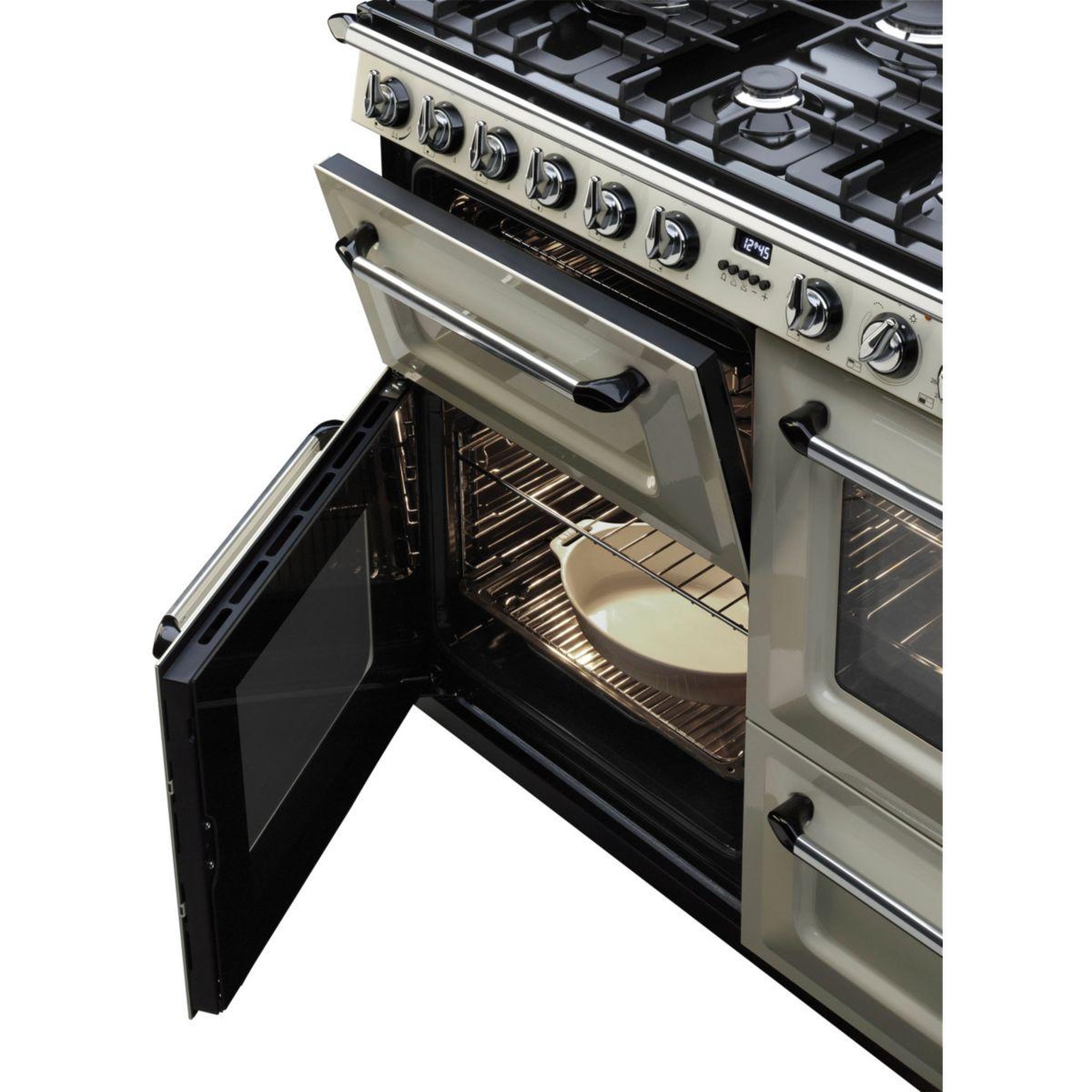 Voir la diapositive 3 : SMEG Piano de cuisson gaz tr4110p1