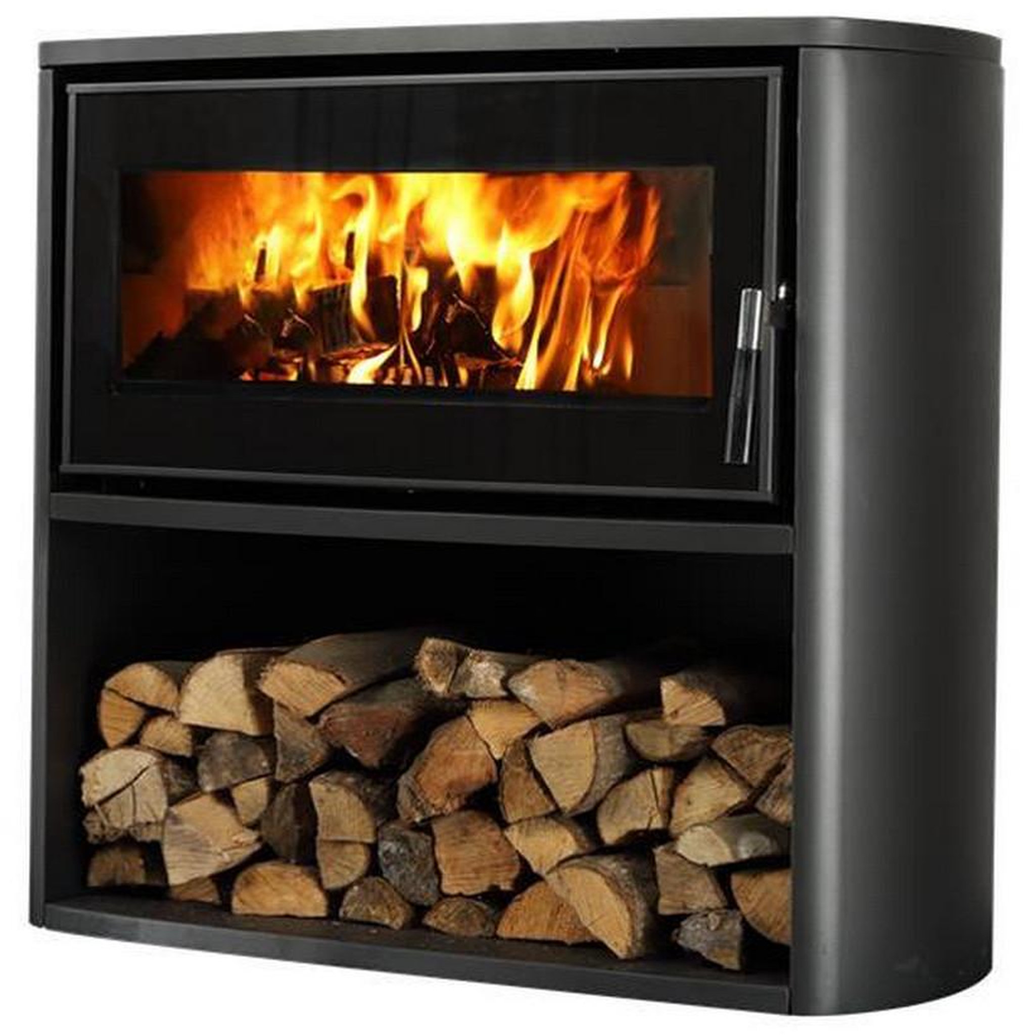 Supra Poêle à bois 7.7kw noir - fr9010570b