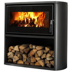 Supra Poêle à bois 7.7kw noir - fr9010570b