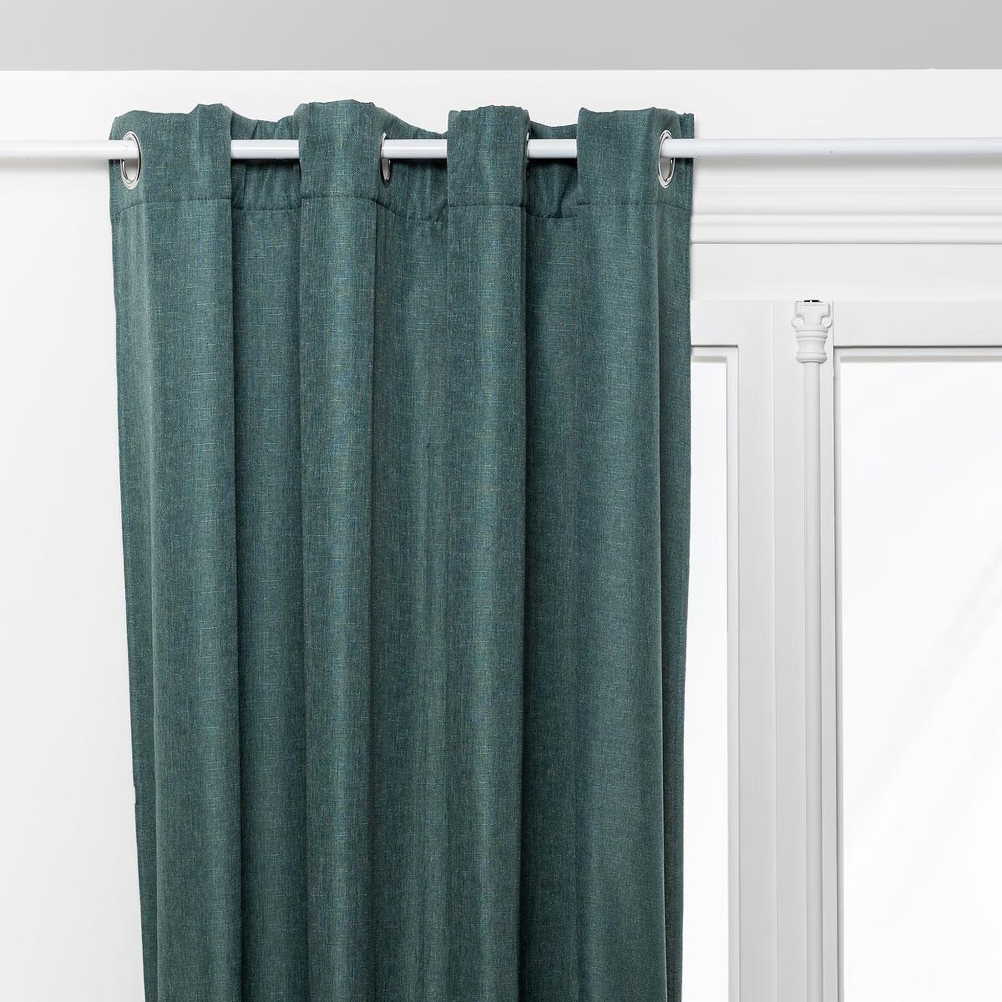 Voir la diapositive 2 : ATMOSPHERA Rideau isolant  tim  140x260cm vert jade