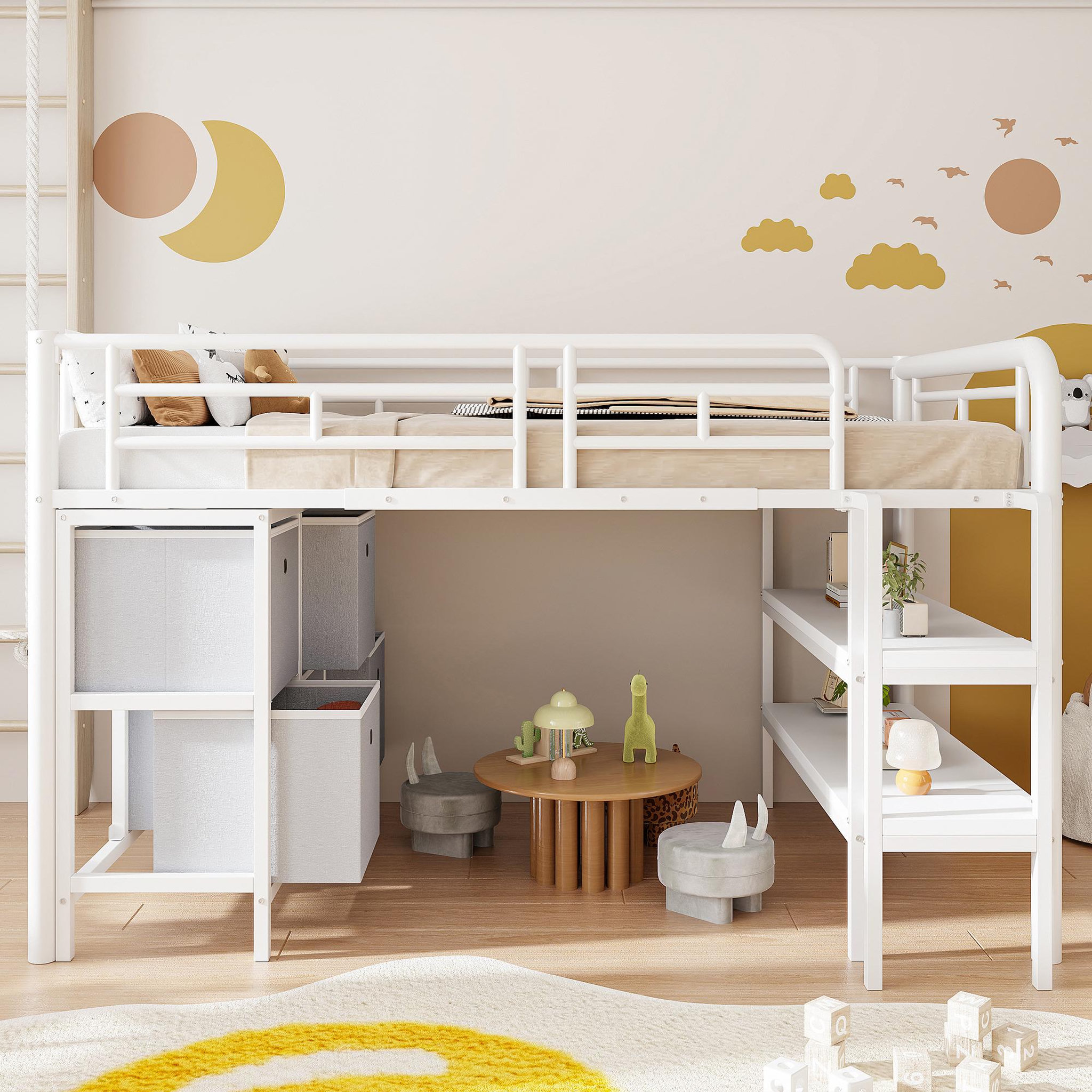 Voir la diapositive 2 : MERAX Lit mezzanine enfant