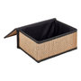 Voir la diapositive 2 : FIVE Lot de 3 Boîtes en Bambou  Stemy  32cm Noir