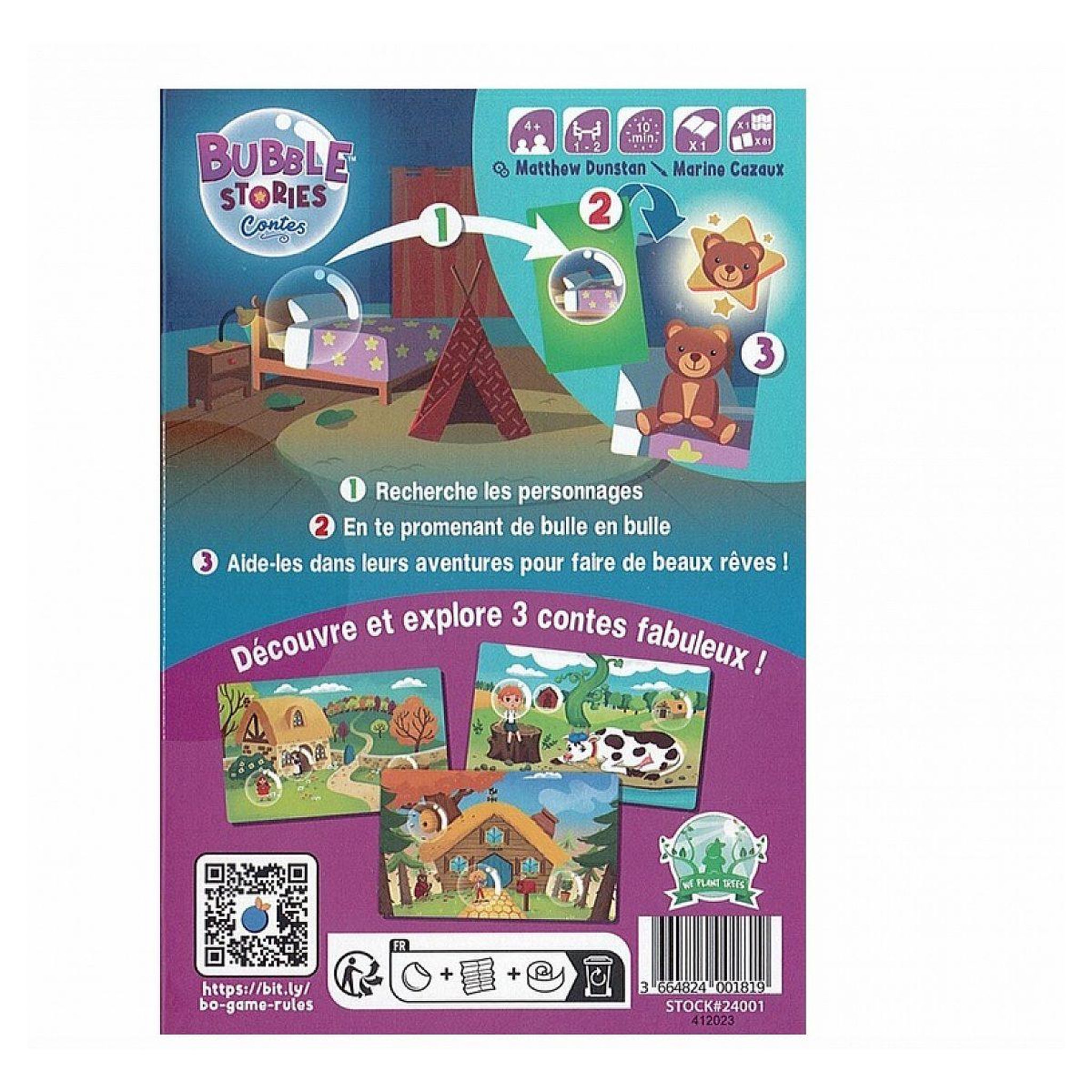 Voir la diapositive 2 : Blue orange Bubble stories - contes - escape game