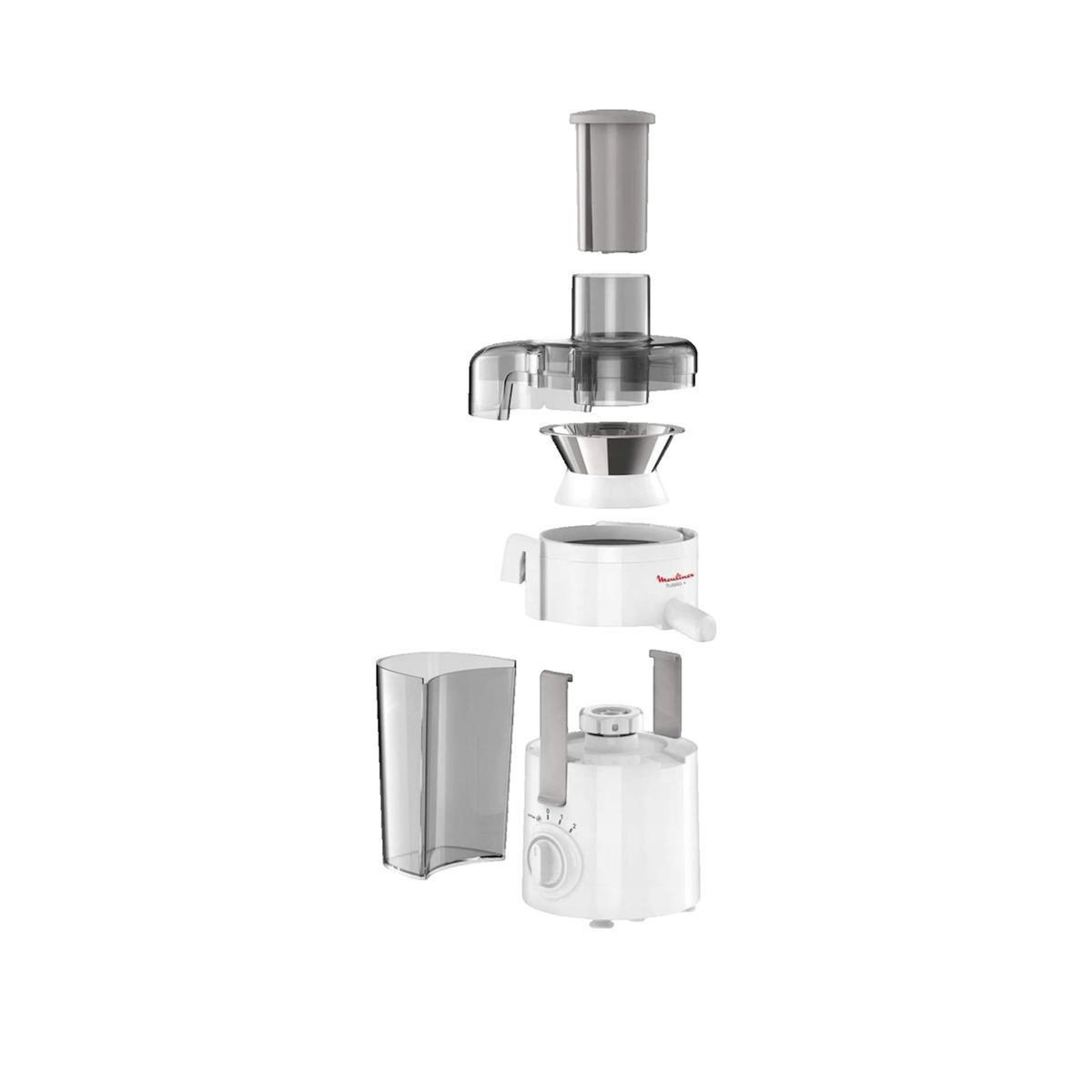 MOULINEX Centrifugeuse Moulinex Frutelia blanche avec filtre inox
