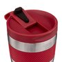 Voir la diapositive 3 : FIVE Mug Isolant Hermétique  Silicone  0,25L Rouge