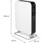 Voir la diapositive 4 : MILL Chauffage Bain d'huile Oil Wifi 3 2000 W