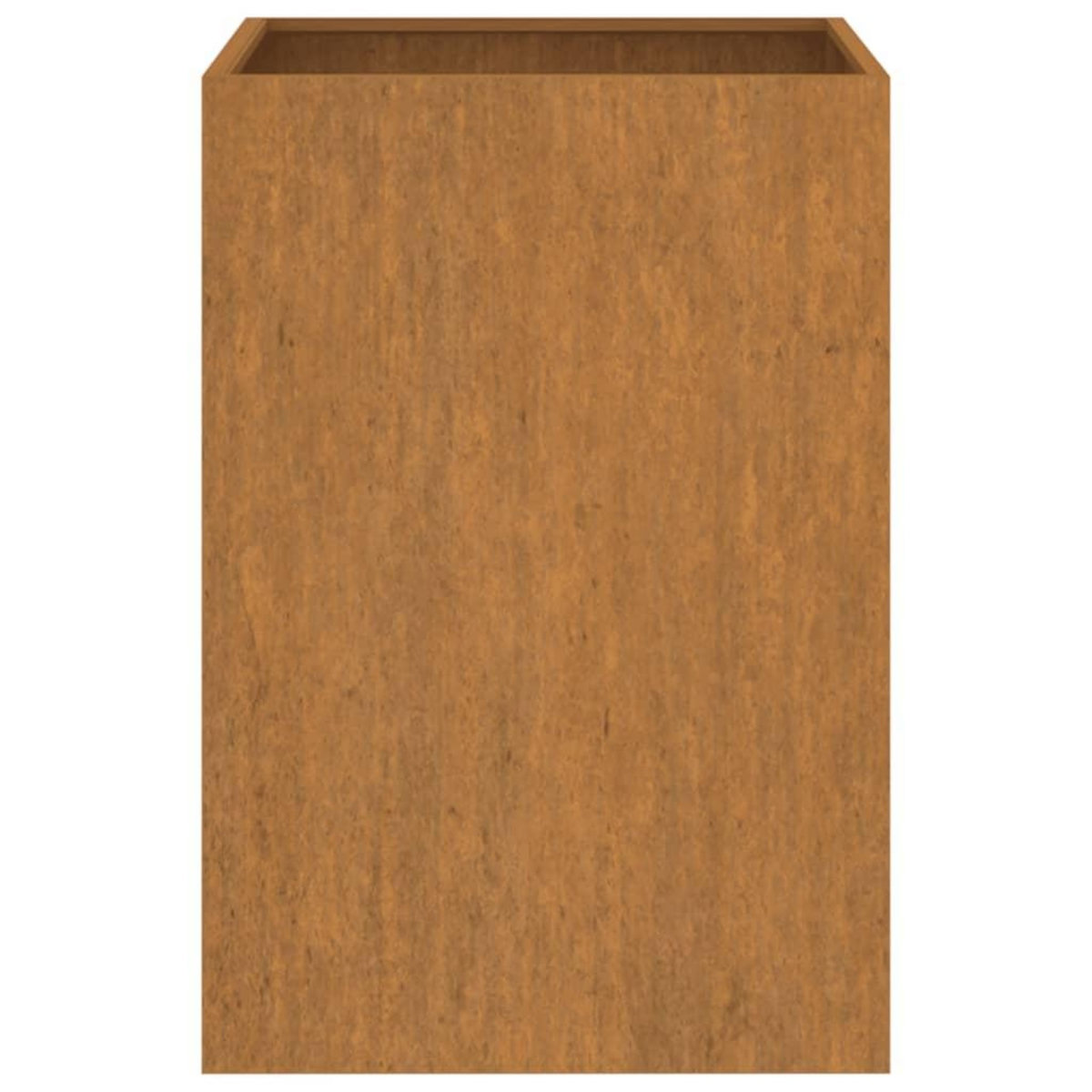 VIDAXL Jardiniere 42x38x75 cm acier corten
