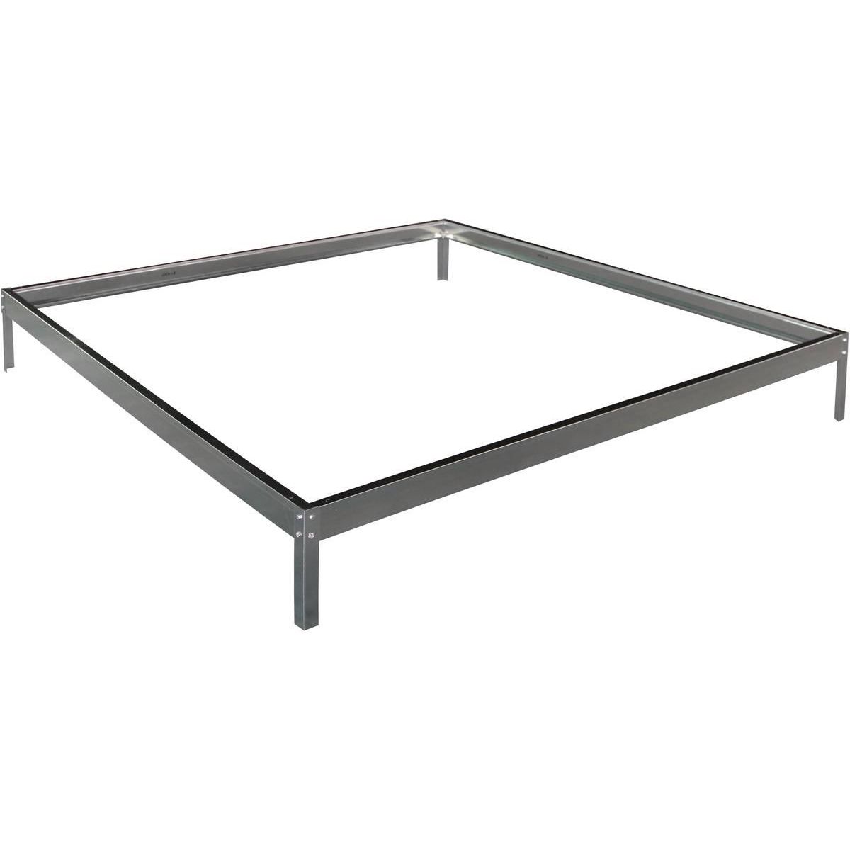 Habitat et Jardin Embase pour serre polycarbonate Hortensia  - 3,65 m² - 192 x 190 x 8 cm